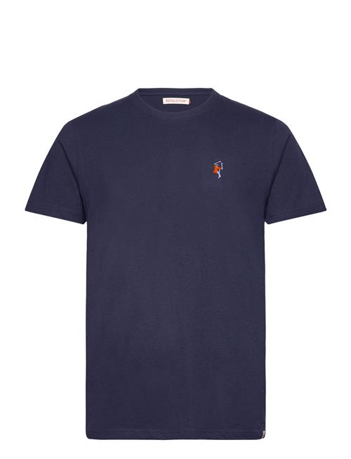 Regular T-Shirt Revolution Navy