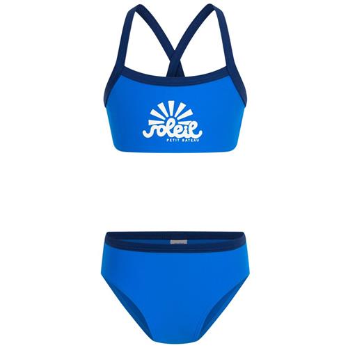 Se Petit Bateau Logo Bikini Blå | Blå | 4 years ved Babyshop