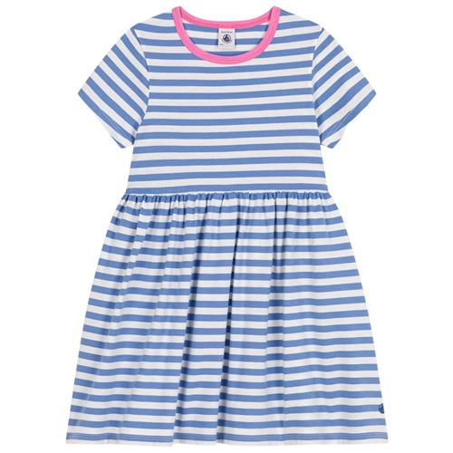 Petit Bateau Stribet Kjole Blå | Blå | 4 years