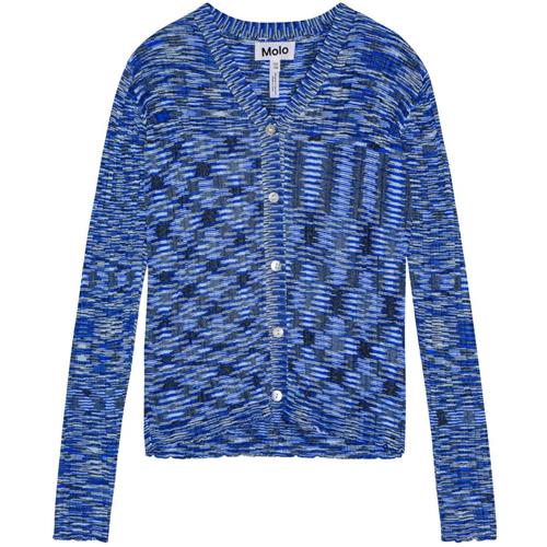 Molo Genie Cardigan Blue Mouliné | Blå | 98/104 cm