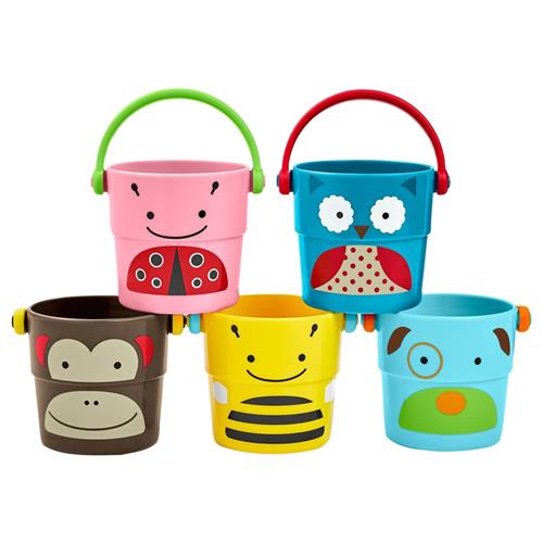 Se Skip Hop Zoo Badelegetøj Spande, 5-pak | Blå | 3-8 ved Babyshop