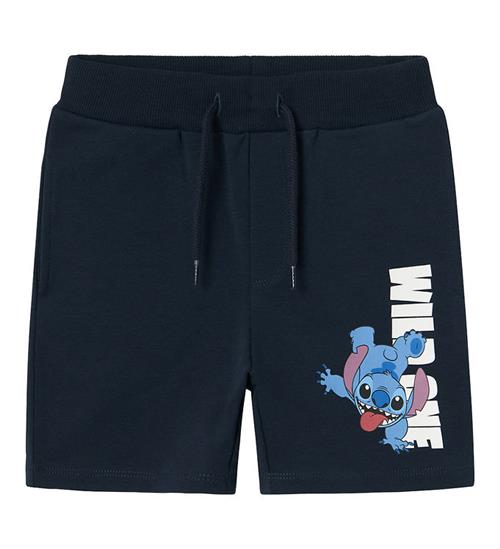 Name It Name It Sweatshorts - NmmAmit Stitch - Dark Sapphire