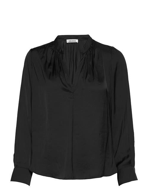 Zadig & Voltaire Tink Satin Perm Zadig & Voltaire Black