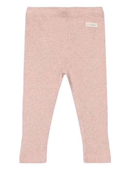 Se Fixoni Leggings Rib Fixoni Pink ved Booztlet