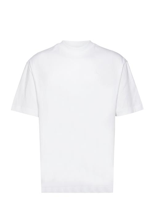 Se Calvin Klein Jeans Monologo Graphic Over D Tee Calvin Klein Jeans White ved Booztlet