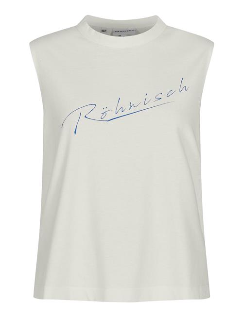 Se Röhnisch Cotton Retro Top Röhnisch Cream ved Booztlet