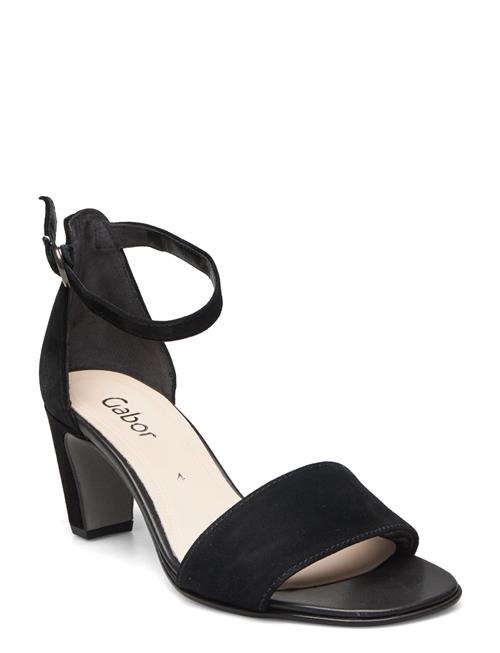 Se Gabor Ankle-Strap Sandal Gabor Black ved Booztlet