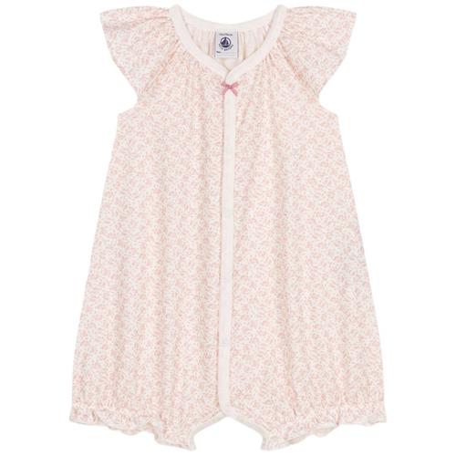 Se Petit Bateau Blomstret Romper Lyserød | Lyserød | 24 months ved Babyshop