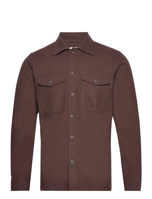 Jack & Jones Jjeeddie Overshirt Ls Noos Jack & J S Brown