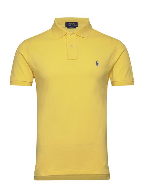 Polo Ralph Lauren Slim Fit Mesh Polo Shirt Polo Ralph Lauren Yellow