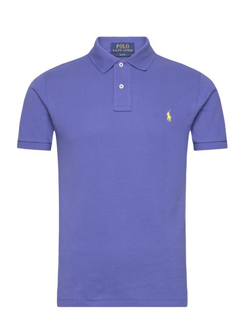 Polo Ralph Lauren Slim Fit Mesh Polo Shirt Polo Ralph Lauren Blue