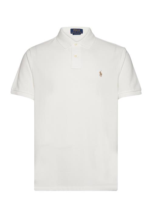 Se Polo Ralph Lauren Basic Mesh-Ssl-Knt Polo Ralph Lauren White ved Booztlet