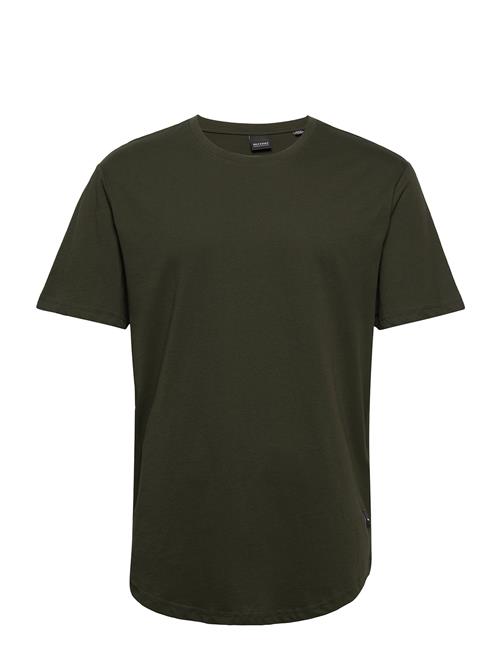 Se ONLY & SONS Onsmatt Longy Ss Tee Noos ONLY & SONS Green ved Booztlet