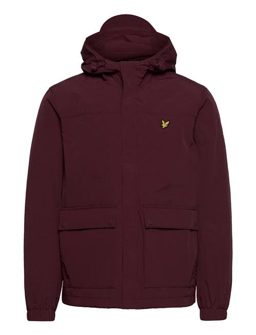 Lyle & Scott Hooded Pocket Jacket Lyle & Scott Purple