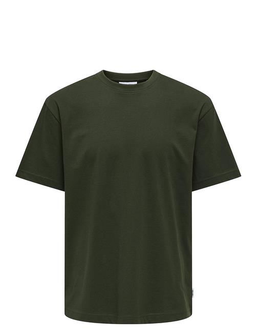 ONLY & SONS Onsfred Life Rlx Ss Tee Noos ONLY & SONS Green