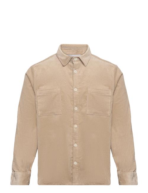 Wax London Whiting Overshirt Wax London Cream