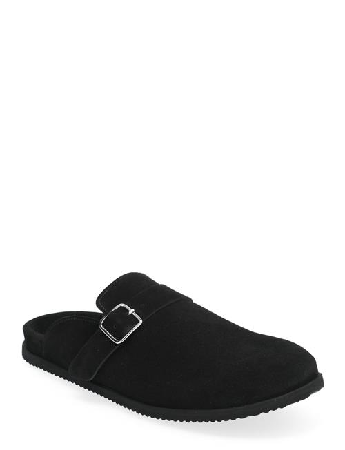 Garment Project Blake Clog - Black Suede Garment Project Black