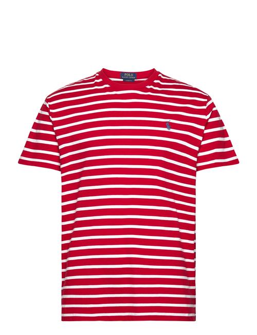 Polo Ralph Lauren Classic Fit Striped Jersey T-Shirt Polo Ralph Lauren Red