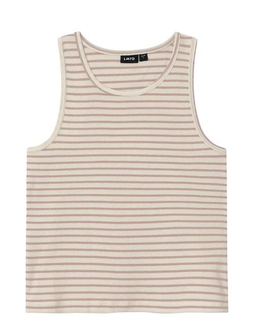 Se LMTD Nlfhinaja Crop Tank Top LMTD Beige ved Booztlet