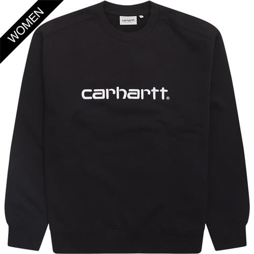 Se Carhartt Women W Carhartt Sweat I033647 Black ved Quint