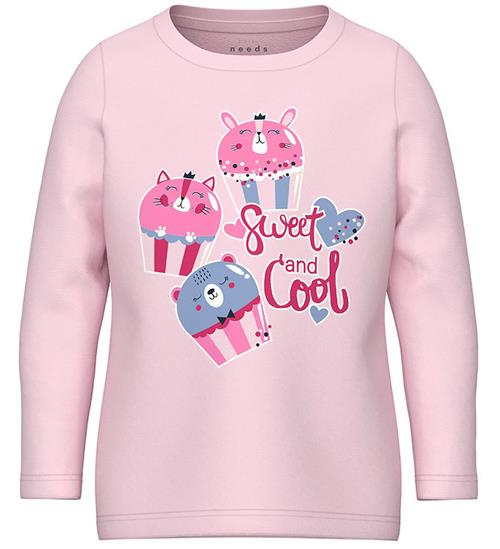 Se Name It Bluse - NmfVeen - Festival Bloom/Cup Cake Animals ved KidsWorld