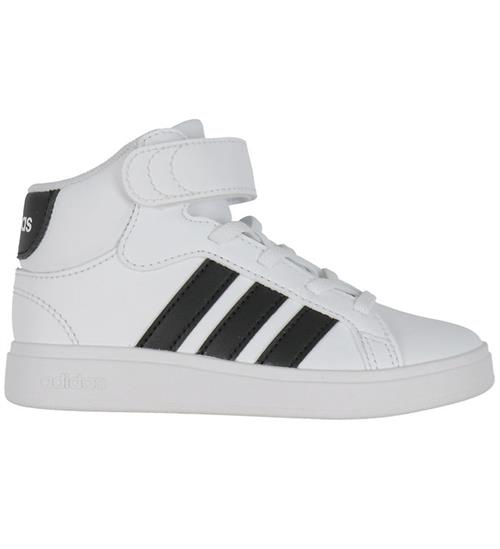 adidas Performance adidas Performance Sko - Grand Court Mid K - Hvid/Sort