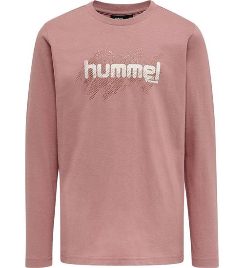 Se Hummel Hummel Bluse - hmlAsta - Wood Rose m. Hvid ved KidsWorld