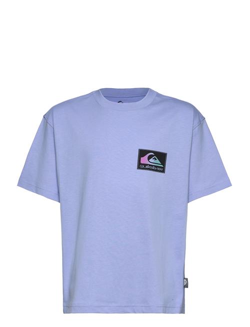 Se Quiksilver Back Flash Ss Youth Quiksilver Purple ved Booztlet