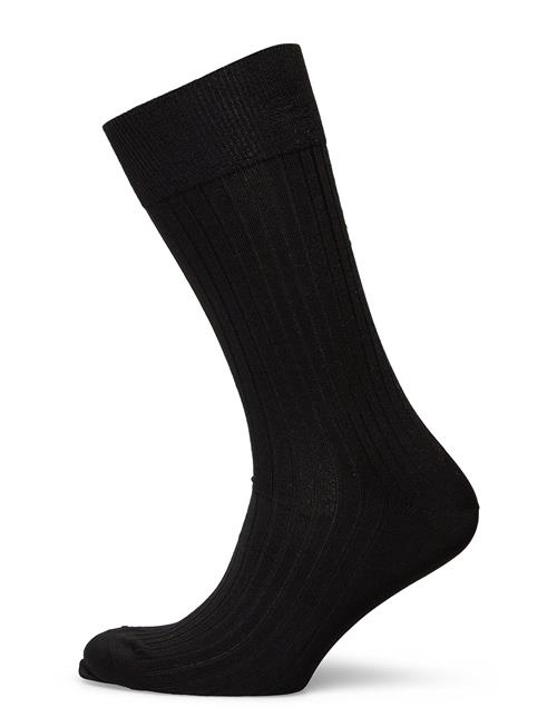 AN IVY Black Ribbed Socks AN IVY Black