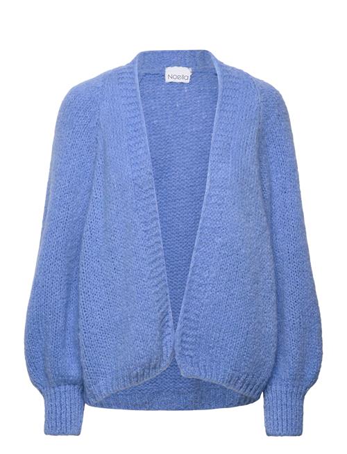 Se Noella Fora Knit Cardigan Noella Blue ved Booztlet