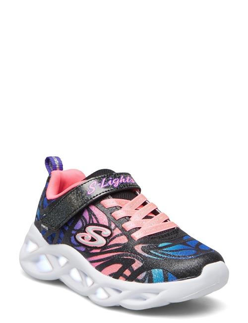 Se Skechers Girls Twisty Brights - Dazzle Flash Skechers Patterned ved Booztlet