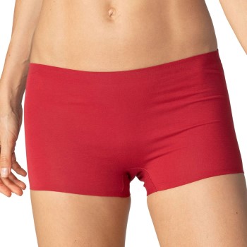 Mey Trusser Natural Second Me Shorts Rød bomuld Small Dame