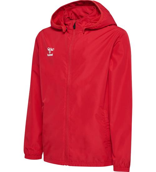 Se Hummel Teamsport Hummel Jakke - HmlEssential AW - True Red ved KidsWorld