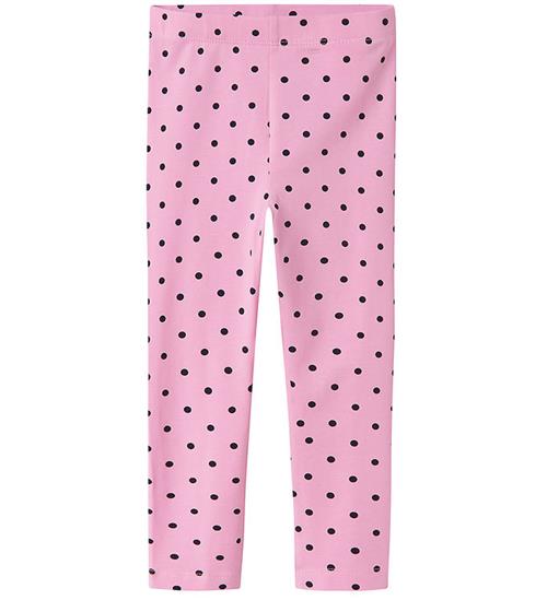 Se Name It Leggings - NmfVivian - Pastel Lavender m. Prikker ved KidsWorld