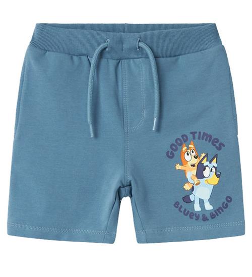 Name It Name It Sweatshorts - NmmAkley Bluey - Provincial Blue