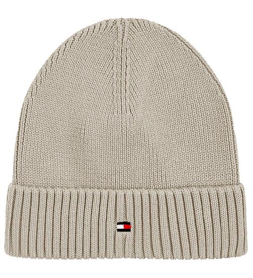 Tommy Hilfiger Hue - Strik - Small Flag - Classic Beige