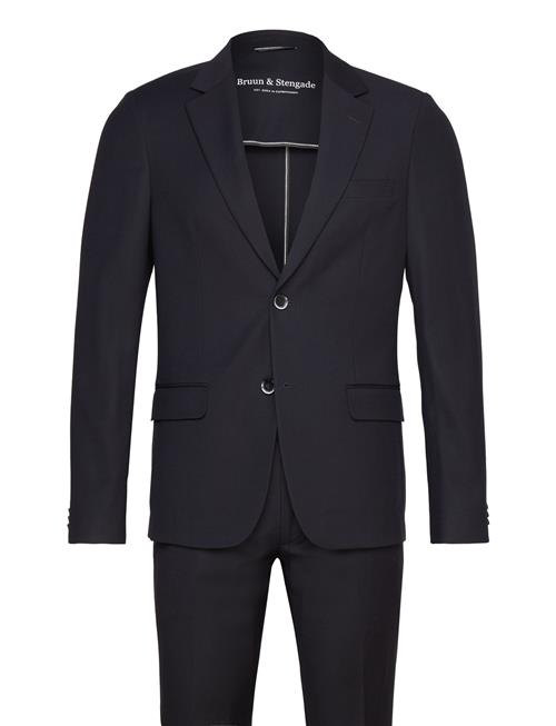 Se Bruun & Stengade Bs Marin Slim Fit Suit Set Bruun & Stengade Black ved Booztlet