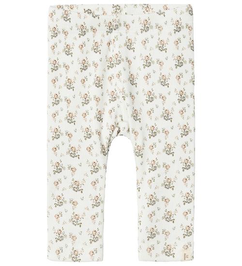 Se Lil Atelier Leggings - NbfGago - Coconut Milk ved KidsWorld