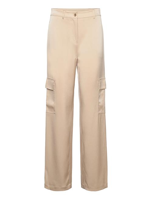 Michael Kors Satin Cargo Pant Michael Kors Beige