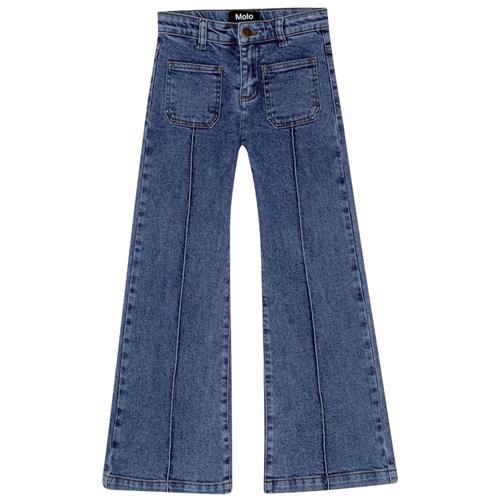 Molo Adina Jeans Stone Lapis Blue | Blå | 122 cm