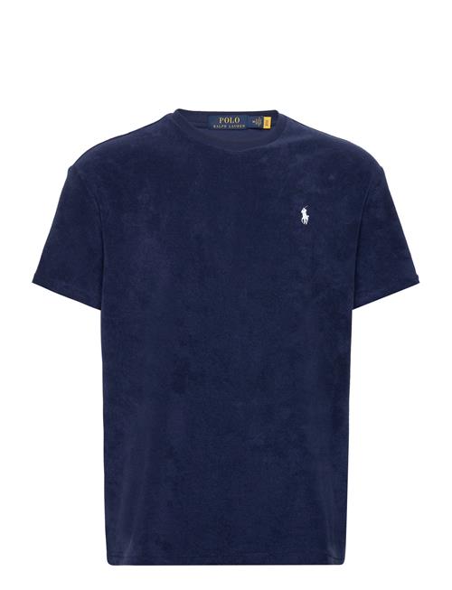 Se Polo Ralph Lauren Classic Fit Terry T-Shirt Polo Ralph Lauren Navy ved Booztlet