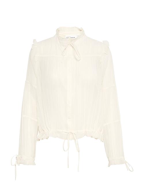 Se Karen By Simonsen Lindakb Blouse Karen By Simonsen Cream ved Booztlet