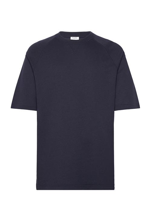 Se Filippa K Raglan Crewneck Tee Filippa K Navy ved Booztlet