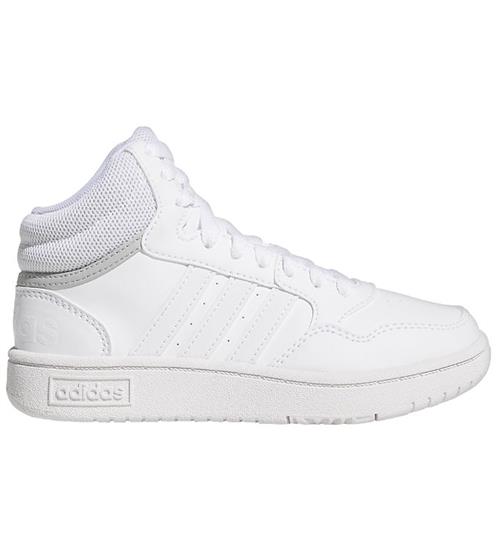 Se adidas Performance adidas Performance Sko - Hoops 3.0 Mid K - Hvid ved KidsWorld