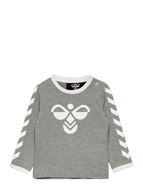 Hmlflipper T-Shirt L/S Hummel Grey