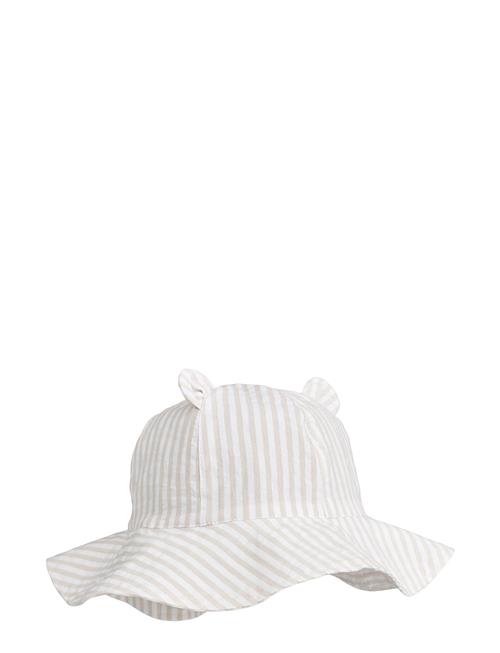 Liewood Amelia Seersucker Sun Hat With Ears Liewood Blue