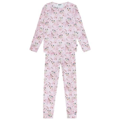 Molo GOTS Lue Pyjamas Lavender Aquarelle | Lyserød | 98 cm