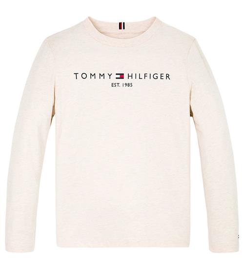 Se Tommy Hilfiger Bluse - U Essential - Calico Heather ved KidsWorld