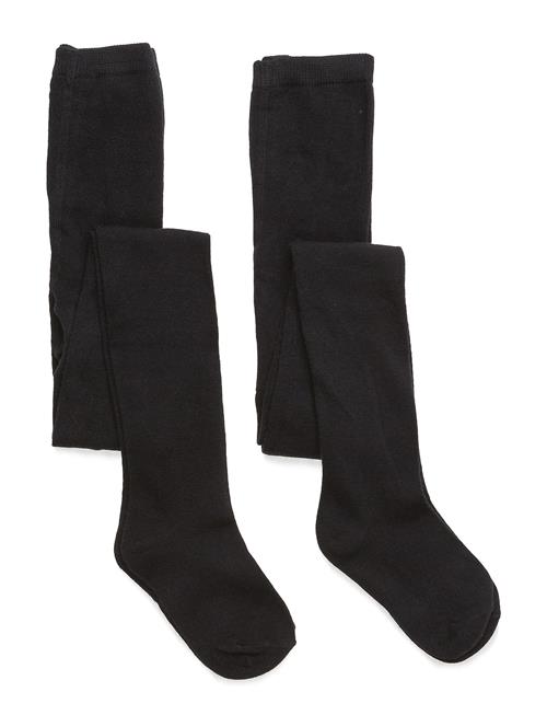 Melton 2-Pack Cotton Tights Melton Black