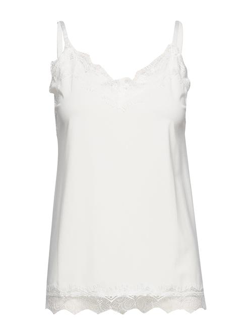 Top From Freequent In A Light Material. The Top Has A Simple Silhouette With Nar FREE/QUENT White